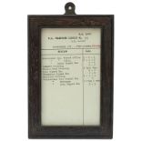 BR-W Bell Code Evercreech-Templecombe BR(W) Somerset and Dorset section, WR telephone Circuit Notice