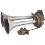 British Railways Diesel Class 44/45 locomotive Air Horns. Both in very good condition and complete