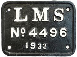 LMS 4496 1933 ex 45524 Blackpool & 45531 Sir Frederick Harrison