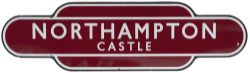 BR(M) FF Northampton Castle Totem BR(M) FF NORTHAMPTON CASTLE from the former London & North Western