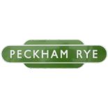 BR(S) FF Peckham Rye Totem BR(S) FF PECKHAM RYE from the former London Brighton & South Coast and