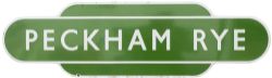 BR(S) FF Peckham Rye Totem BR(S) FF PECKHAM RYE from the former London Brighton & South Coast and