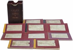 LSWR boxed Diagrams Of The System London & South Western Railway official boxed DIAGRAM OF THE