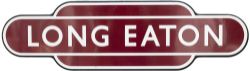 BR(M) FF Long Eaton Totem BR(M) FF LONG EATON from the former Midland Railway station between