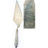 SER silver Presentation Trowel South Eastern Railway presentation silver TROWEL hallmarked for