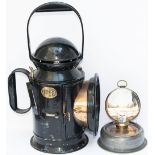 GWR Pre Group 15689 GWR pre grouping 3 Aspect Handlamp with matching body, drum and reservoir, all