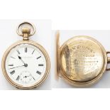 Midland Rly Presentation Midland Railway 10 carat gold plated presentation watch. In a Dennison case