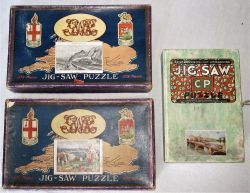 3 x GWR Jigsaw puzzles. 2 x 375 piece puzzles. Blue box TORBAY EXPRESS vendor states COMPLETE within