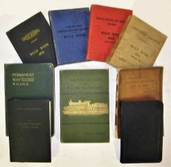 A Lot containing various post grouping Rule books together with other books relating to