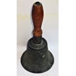 LMS Station Hand bell marked into top, LMS. Original condition.