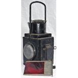 BR (W) Brake van side lamp. Complete with interior and removable red filter (shown). Excellent