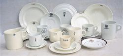 A lot containing a magnificent quantity of GWR crockery with all pieces marked GWR. Included are