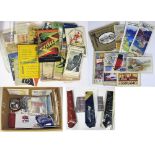 A Lot containing various railway items to include general paperwork, tourist brochures, pamphlets