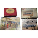 2 x Advertising Jigsaws. IMPERIAL AIRWAYS complete with original box together with BLUE BIRD MALCOLM