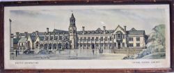 Framed and glazed BR(M) Carriage Print. RAILWAY ARCHITECTURE CITADEL STATION CARLISLE by Kenneth