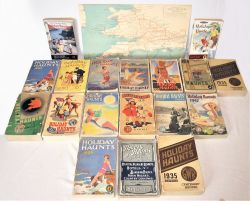 18 x GWR & British Railways HOLIDAY HAUNTS published by the GWR. Copies range from 1906 and 1929