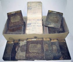 A Lot containing a collection of Worcester Locomotive working books mainly BR(W) and GWR.