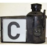 GWR or BR(W) CALLING ON Lamp case. Minus interior.