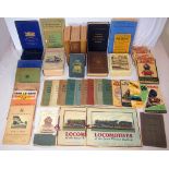 A Lot containing a large collection of both railway operational and published books including