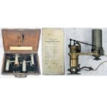 Lancashire & Yorkshire Railway Crosby Steam Engine Indicator kit complete with springs and