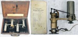 Lancashire & Yorkshire Railway Crosby Steam Engine Indicator kit complete with springs and