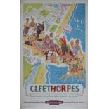 Poster BR(E) CLEETHORPES by D. Blake. Double Royal 25in x 40in. In very good condition with a few