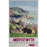 Poster BR(W) ABERYSTWYTH by Jack Merriott. Double Royal 25in x 40in. In excellent condition.