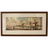 Carriage Print HOLLAND via HARWICH from an original etching by Cyril H. Baraud. from the LNER