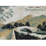 Original watercolour artwork RAMBLES AROUND THE CAMBRIAN COAST by John Lawrence for the cover of the