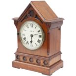 Great Eastern Railway 6inch Mahogany cased Fusee Bracket clock manufactured for the G.E.R. by