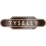 Totem BR(W) FF TYSELEY from the former Great Western Railway station just down the line from