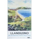 Poster BR(M) LLANDUDNO by Bagley. Double Royal 25in x 40in. In very good condition.