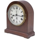 British Railways Eastern Region 6 inch mahogany cased mantle clock. The original dial shows BR(E)