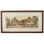 Carriage Print MUCH HADHAM, HERTFORDSHIRE by Horace Wright From the LNER Post-War series issued in