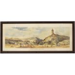 Carriage Print WALLACE MONUMENT, NR STIRLING by Jack Merriott R.I., SMA from the Scottish Region