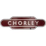 Totem BR(M) FF CHORLEY from the former Lancashire & Yorkshire & London and North Western Railway