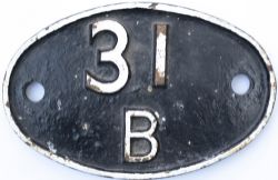 Shedplate 31B March 1950 - 1973 with sub sheds King's Lynn 1960–1962, South Lynn 1960– 1961 and