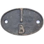 Shedplate 1B Camden 1950-1966. In lightly cleaned condition. Vendor states as removed from D371.