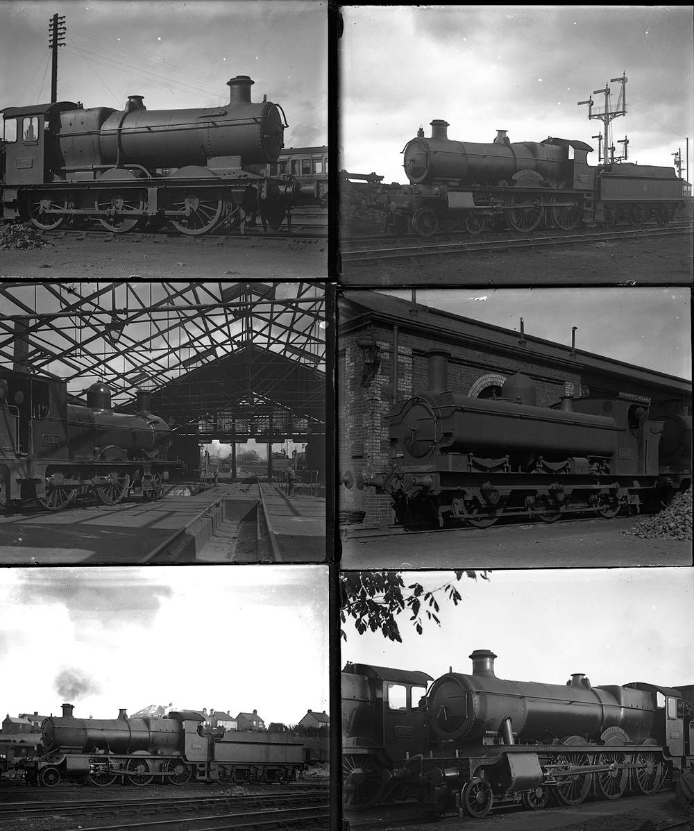 16 mostly large format glass negatives. Taken in 1924/30/31 includes GWR: Looe, Reading, Weymouth.