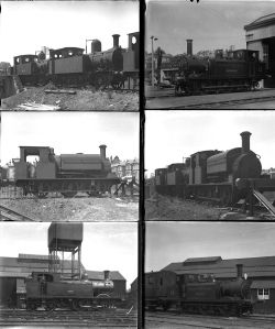 12 large format glass negatives. Taken in 1933 includes Isle of Wight. Negative numbers within