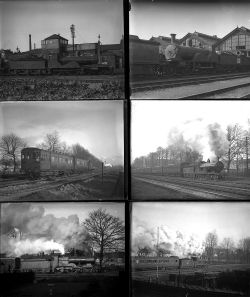 40 mostly large format glass negatives. Taken in 1931/32/36 includes SR: Eastleigh, Fratton,