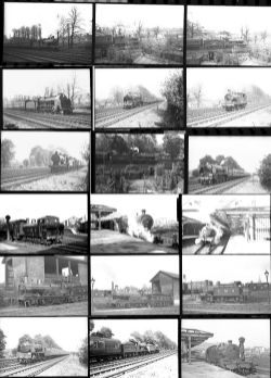 Approximately 106 35mm negatives. Taken in 1937 locations mostly in Bromley, some at Leicester and