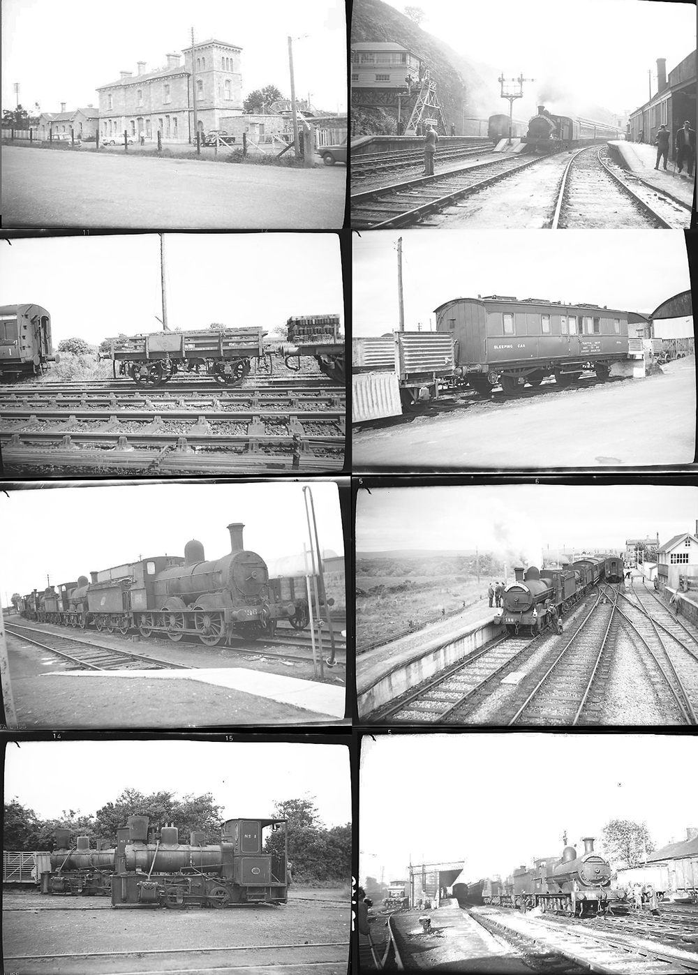 79 medium format negatives. Taken in 1964 Irish locations include: Waterford, Rosslare, Limerick,