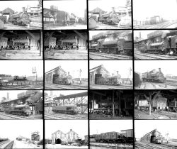 22 35mm negatives. Taken in 1952 Industrial locations include: Lambton, Hetton & Joicey Colliery Rly