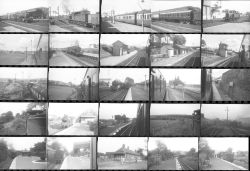 98 35mm negatives. Taken in 1957 locations include: Appleford, Watlington, Quainton Road, Oxford,