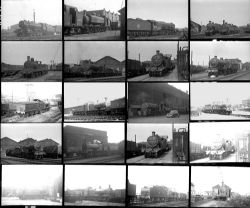 70 35mm negatives. Taken in 1950 locations include: Colwich, Nottingham and Staveley. Negative