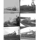 41 large format glass negatives. Taken in 1930 includes Irish Railways CDRJC, CNR(I): Donegal,