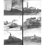 30 large format glass negatives. Taken in 1930 includes all Scotland LMS: Inverness, Forres,