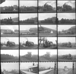 110 35mm negatives. Taken in 1950/51 locations include: Crewe, Stafford, Sheffield, Millhouses,