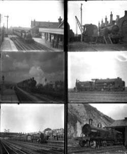 45 large format glass negatives. Taken in 1933/34 includes SR: Bromley, Eastbourne, Hastings and